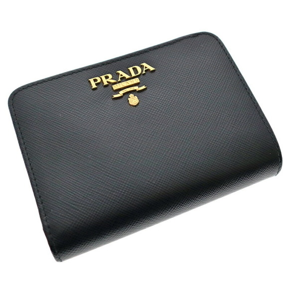 Prada Black Saffiano Wallet Leather - Picture 1 of 6
